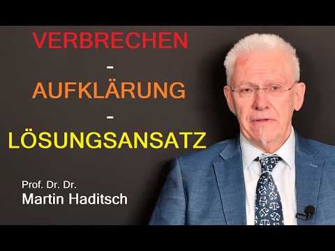 Verbrechen – Aufklärung – Lösungsansatz