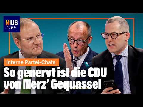 Viel Gerede, kein Inhalt: Merz‘ eigene CDU dreht durch | NIUS Live