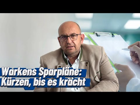 Warkens Sparpläne: Kürzen, bis es kracht. Warkens Sparpläne: Kürzen, bis es kracht.