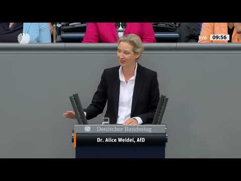 WEIDEL RECHNET AB! ⚡ Bundestag explodiert nach ihrer Rede