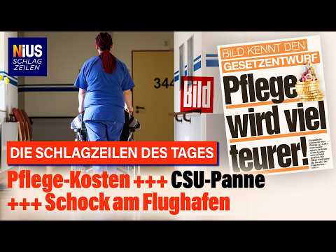 Wer pflegt, wird bestraft: Der gefährliche Sparplan der Regierung | NIUS Schagzeilen