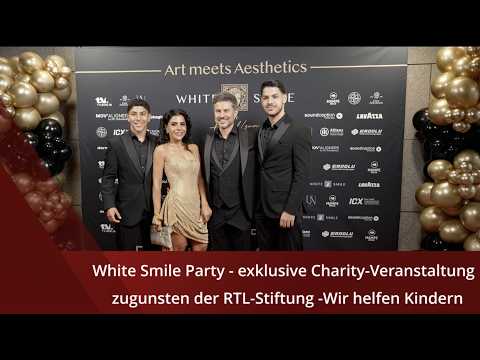 White Smile Party – exklusive Charity-Veranstaltung  zugunsten der RTL-Stiftung -Wir helfen Kindern
