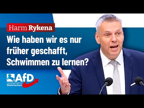 Wie haben wir es nur früher geschafft, Schwimmen zu lernen? – Harm Rykena (AfD) Wie haben wir es nur früher geschafft, Schwimmen zu lernen? – Harm Rykena (AfD)