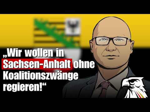 „Wir wollen in Sachsen-Anhalt ohne Koalitionszwang regieren!“ | Oliver Kirchner (AfD Sachsen-Anhalt)