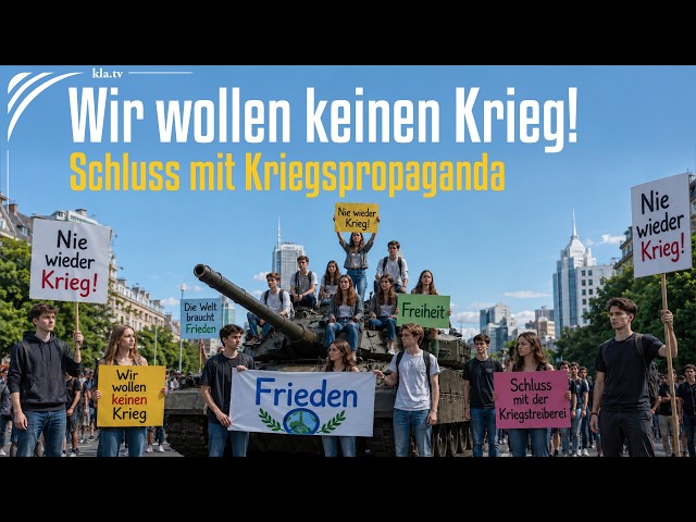 Wir wollen keinen Krieg! Wir wollen keinen Krieg!