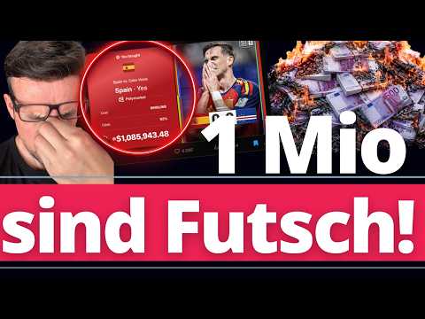 WM: 1 Million Euro weg! Alles verloren! WM: 1 Million Euro weg! Alles verloren!