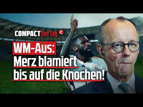 WM-Aus: Merz blamiert bis auf die Knochen!💥