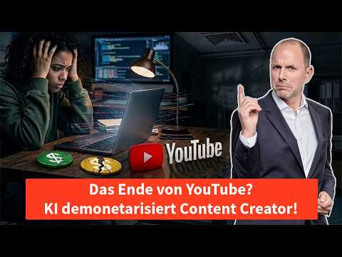YouTube-KI außer Kontrolle! – Die neue Demonetarisierungswelle trifft kleine Kanäle hart!