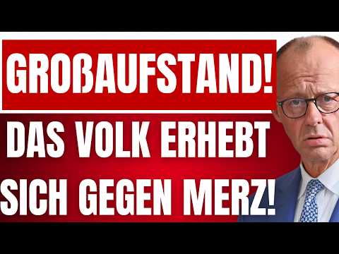 250.000 BÜRGER gegen MERZ auf den STRAßEN! – VOLK geht auf die BARRIKADEN! – MERZ wird EVAKUIERT!