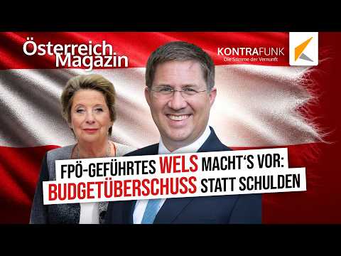 Andreas Rabl: FPÖ-geführtes Wels macht’s vor – Budgetüberschuss statt Schulden Andreas Rabl: FPÖ-geführtes Wels macht’s vor – Budgetüberschuss statt Schulden