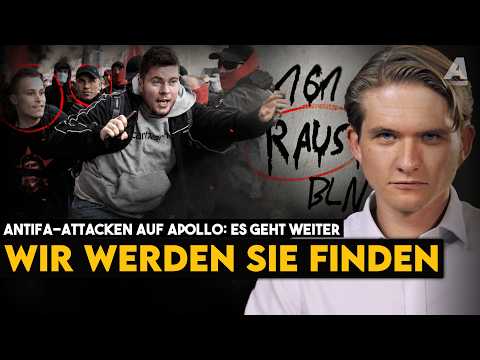 Antifa-Attacken auf Apollo News: An unserer Haustür geht es weiter