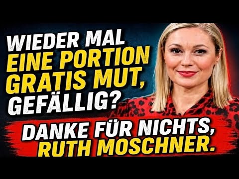Ausgerechnet Ruth Moschner gibt jetzt (wieder) ihren Senf dazu 🤣