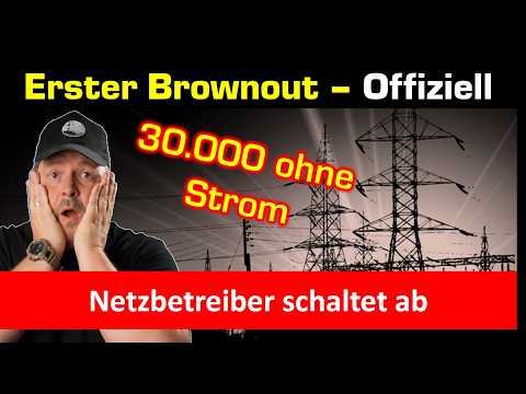 Brownout / Stromabschaltung – Erster offizieller in den Niederlanden wegen Überlast