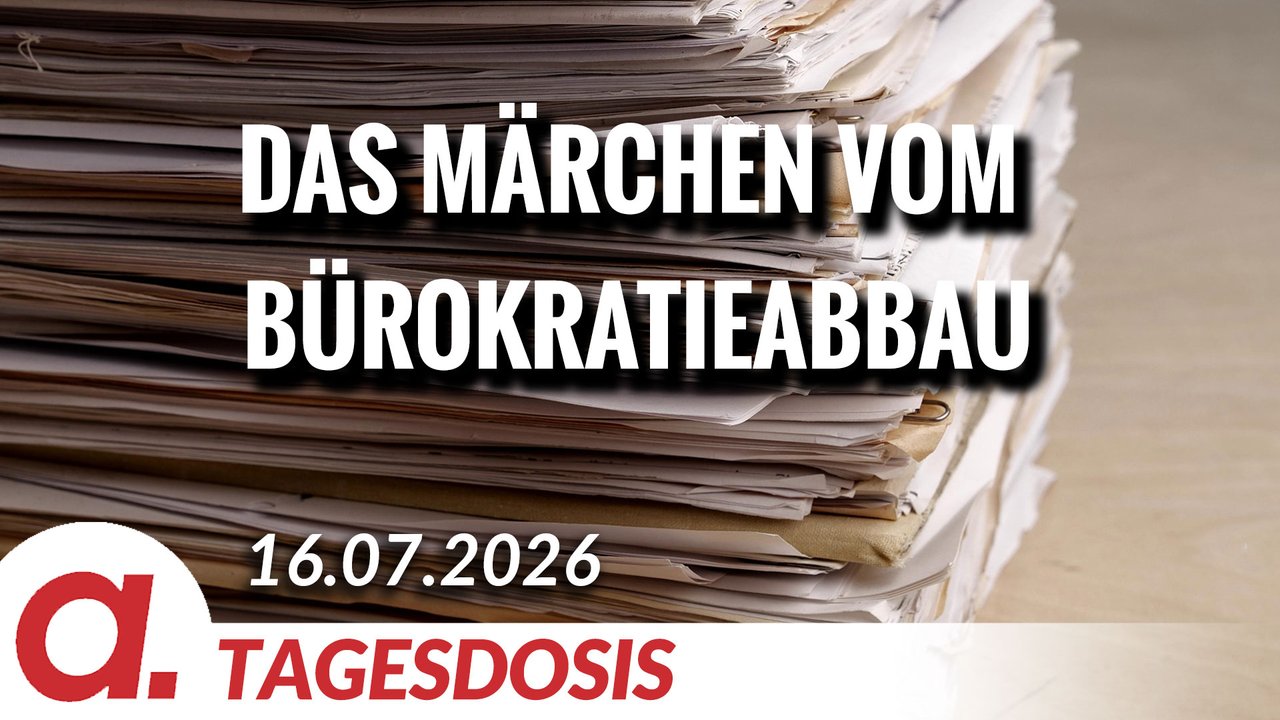 Das Märchen vom Bürokratieabbau: Viel Show und wenig Entlastung | Von Janine Beicht
