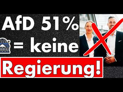 Demokratie wird ignoriert – selbst bei absoluter Mehrheit keine Macht für AfD!