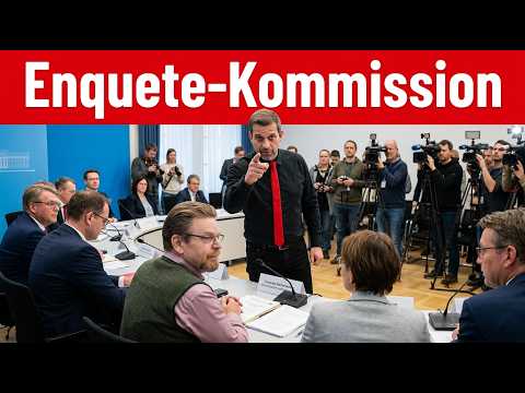 ‼️LIVE🔴 ENQUETE – KOMMISSION PRESSEKONFERENZ‼️