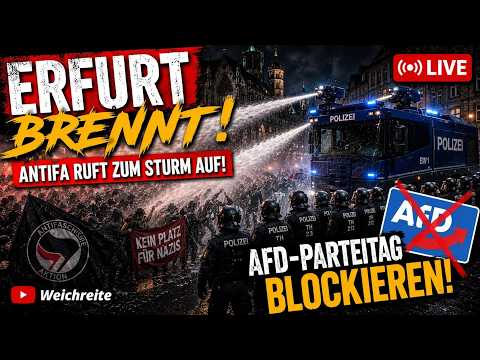 Erfurt „AfD Parteitag blockieren“ Widersetzen 4.7.26