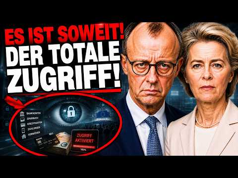 ES IST VORBEI: Das neue Gesetz, das unsere Freiheit vernichtet! (Merz und von der Leyen)