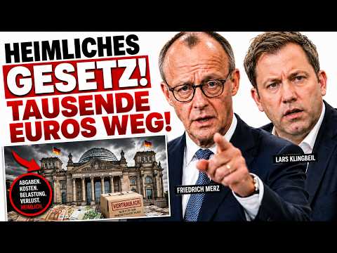 ES IST VORBEI: Merz beerdigt die wichtigste Ausnahmeregel für dein Geld!