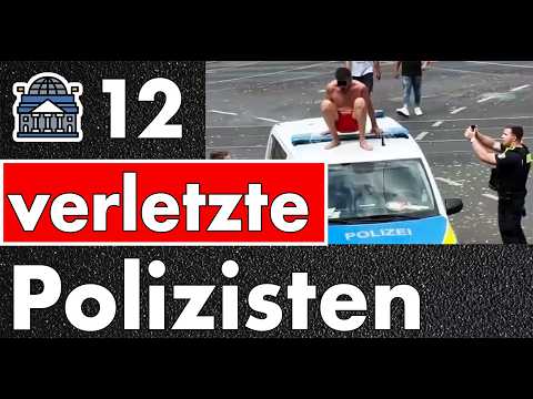 Eskalation in Slumcity an der Spree: 12 verletzte Beamte – 11 verletzten sich selbst!
