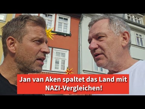 🔴 JAN VAN AKEN SPALTET GANZ DEUTSCHLAND MIT NAZI-VERGLEICHEN‼️