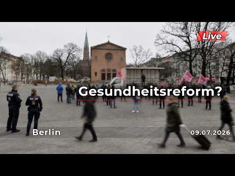 🔴 Live: Berlin | Protest gegen Gesundheitskürzungen