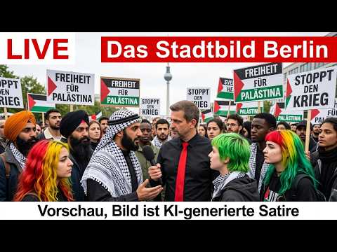 🔴 LIVE ‼️  DAS STADTBILD BERLIN ‼️