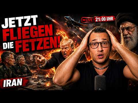 🔴 LIVE: ES ESKALIERT! Flugzeugträger in Stellung, Trump droht dem Iran mit 1000 Raketen!