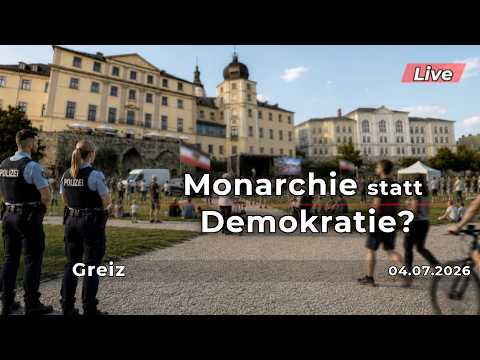 🔴 Live: Greiz | Beobachtung einer Monarchiebewegung 🔴 Live: Greiz | Beobachtung einer Monarchiebewegung