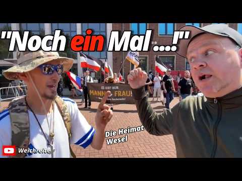 „Fass mir noch ein Mal ins Gesicht!“ Die Heimat gegen CSD Verdi Antifa Gegendemo Wesel 11.7.26