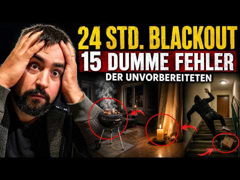 GEFAHR! Die dümmsten Dinge, die Menschen im Blackout tun würden!