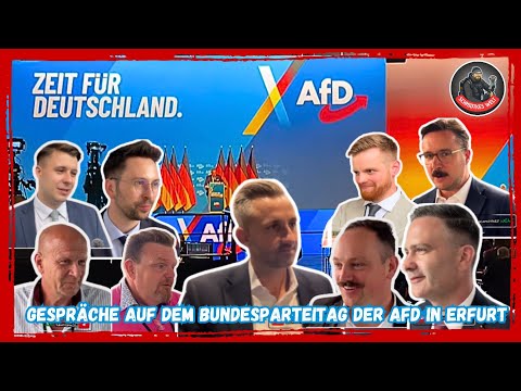 Gespräche auf dem AfD Parteitag in Erfurt | 04.07.2026