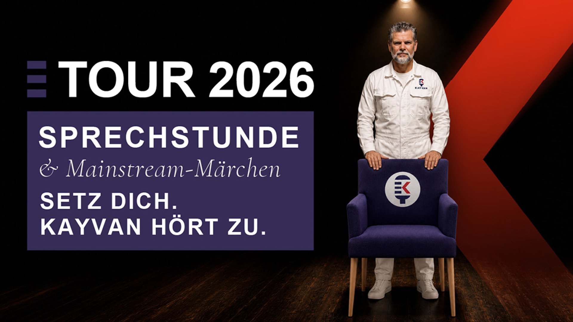 Kayvan in deinem Wohnzimmer! Kayvan in deinem Wohnzimmer!