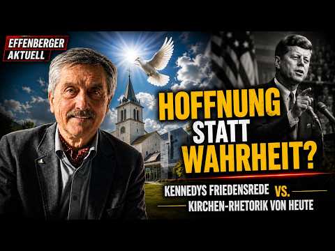 Kennedys Friedensrede vs. Kirchen-Rhetorik von heute Kennedys Friedensrede vs. Kirchen-Rhetorik von heute