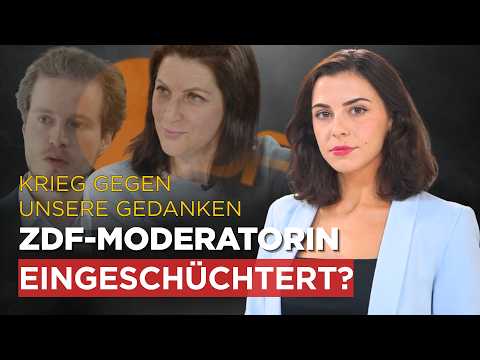 Krieg gegen unsere Gedanken: 💥 ZDF-Moderatorin eingeschüchtert? Krieg gegen unsere Gedanken: 💥 ZDF-Moderatorin eingeschüchtert?