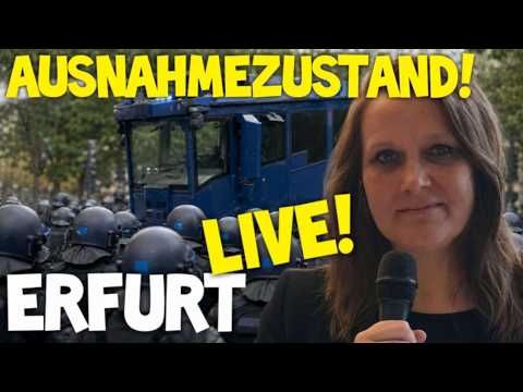 LIVE ❗ Erfurt AfD Parteitag & Antifa Gegendemo 💥 der Tag davor – Endgame? Wird es eskalieren? LIVE ❗ Erfurt AfD Parteitag & Antifa Gegendemo 💥 der Tag davor – Endgame? Wird es eskalieren?