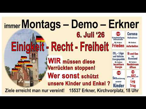 LIVE 🔴 ERKNER STEHT AUF‼️ MONTAGSSPAZIERGANG ‼️
