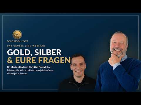 Live & unzensiert: Das Q&A mit Dr. Markus Krall und Christian Bubeck