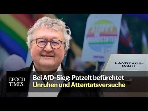 Patzelt warnt: Besetzung des Landtagsgebäudes nach AfD-Sieg möglich Patzelt warnt: Besetzung des Landtagsgebäudes nach AfD-Sieg möglich
