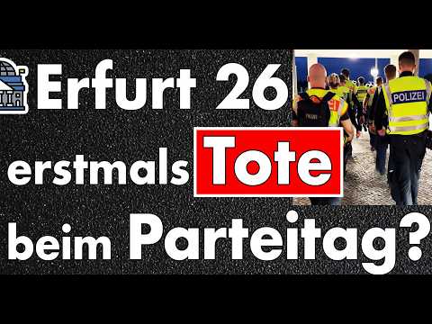 Polizei erwartet ‚Endgame-Szenario‘ & sieht mafiöse Strukturen! G20 /Hamburg als Vorbild für Erfurt