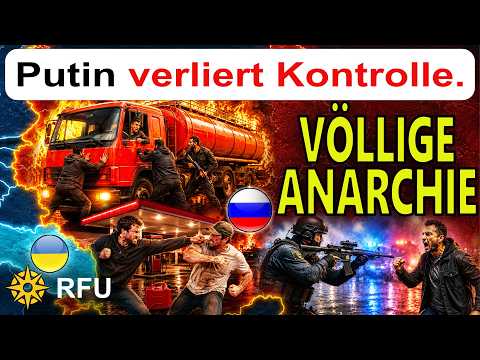 Russen überfallen Tanklaster, an Zapfsäulen werden Waffen gezogen – Putin verliert Kontrolle