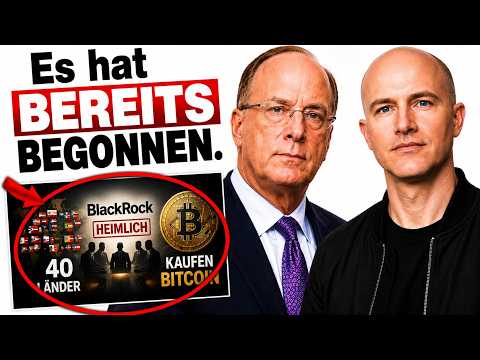 SIE HABEN GELOGEN! 40 Staaten kaufen den Bitcoin-Markt leer (Geheimplan Blackrock)