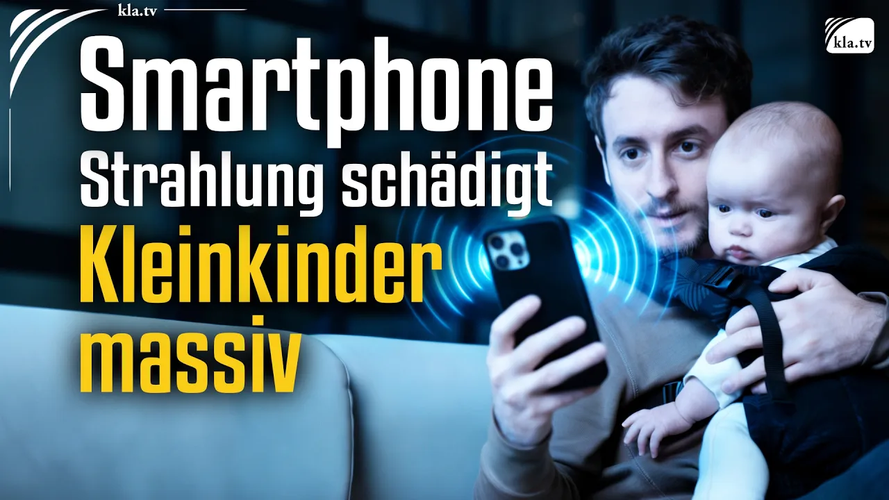 Smartphone-Strahlung schädigt Kleinkinder massiv!
