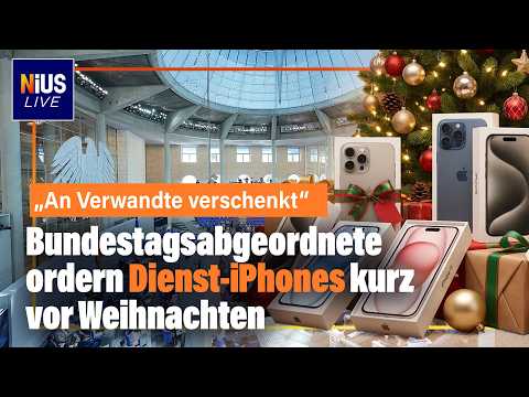 Steuerzahler zahlt: Bundestag ordert 1670 Handys und Tablets in einem Jahr | NIUS Live