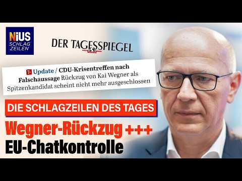 „Tennis-Bürgermeister“: CDU-Basis rebelliert gegen Wegner | NIUS Live Schlagzeilen