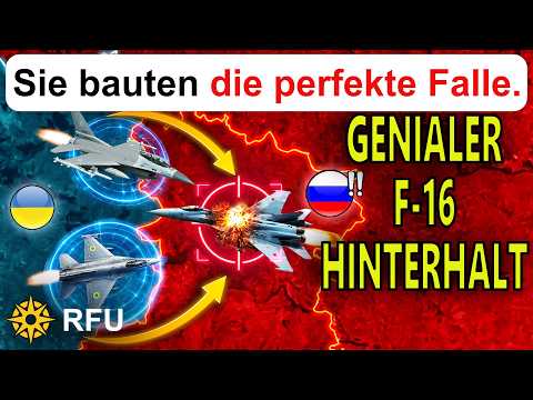 Ukrainische F-16 locken einen russischen Su-35 gezielt in eine perfekte Falle – riskante Operation
