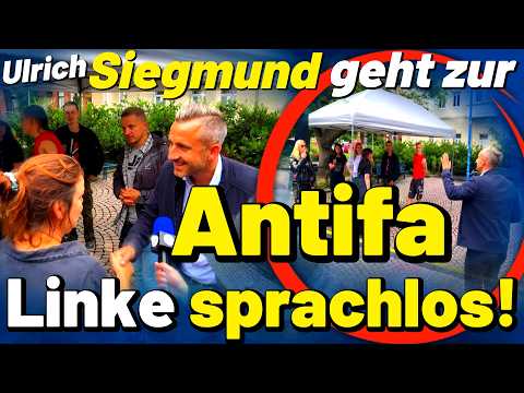 Ulrich Siegmund geht zur ANTIFA! 😱 Der Knaller! Linke sprachlos! Das gab es so noch nie! Bitterfeld