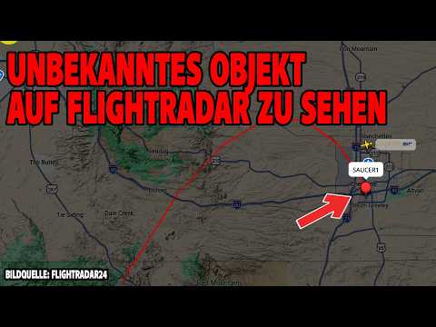 Unbekanntes Objekt auf Flight Radar zu sehen Unbekanntes Objekt auf Flight Radar zu sehen