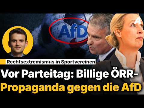 Unfassbare ÖRR-Reportage: Anti-AfD-Propaganda kurz vor Parteitag in Erfurt Unfassbare ÖRR-Reportage: Anti-AfD-Propaganda kurz vor Parteitag in Erfurt