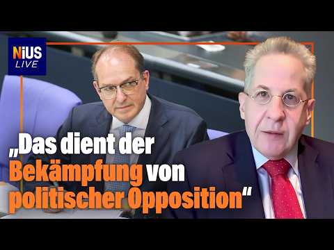 Verfassungsschutz-Umbau: Maaßen zerlegt Dobrindts brisanten Plan | NIUS Live